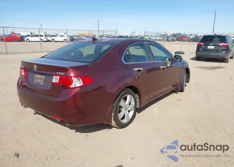 2010 Acura Tsx 2.4 z USA, uszkodzony, nr VIN JH4CU2F60AC037069